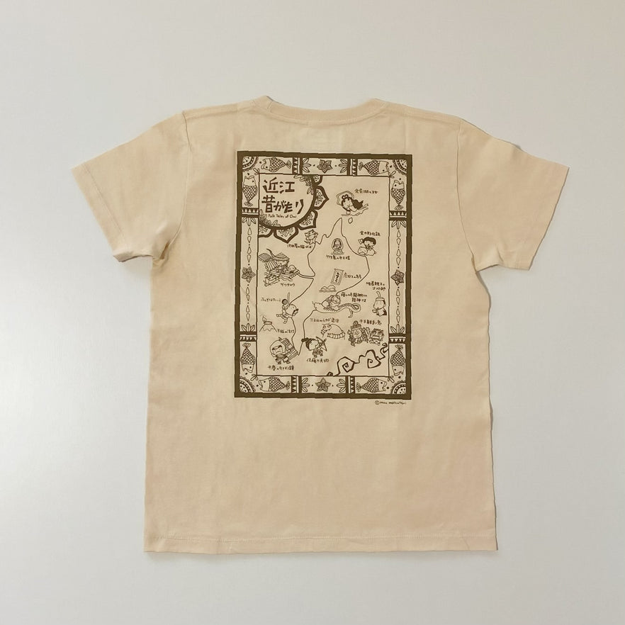 【レディスサイズ】昔語りTシャツ滋賀｜Folk Tales